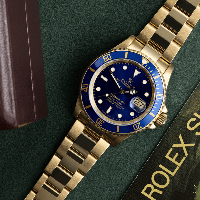 Rolex™ Submariner Brazalete de Acero Oyster