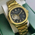 Patek™ Nautilus Automático Mecanismo Visible + Estuche de Lujo