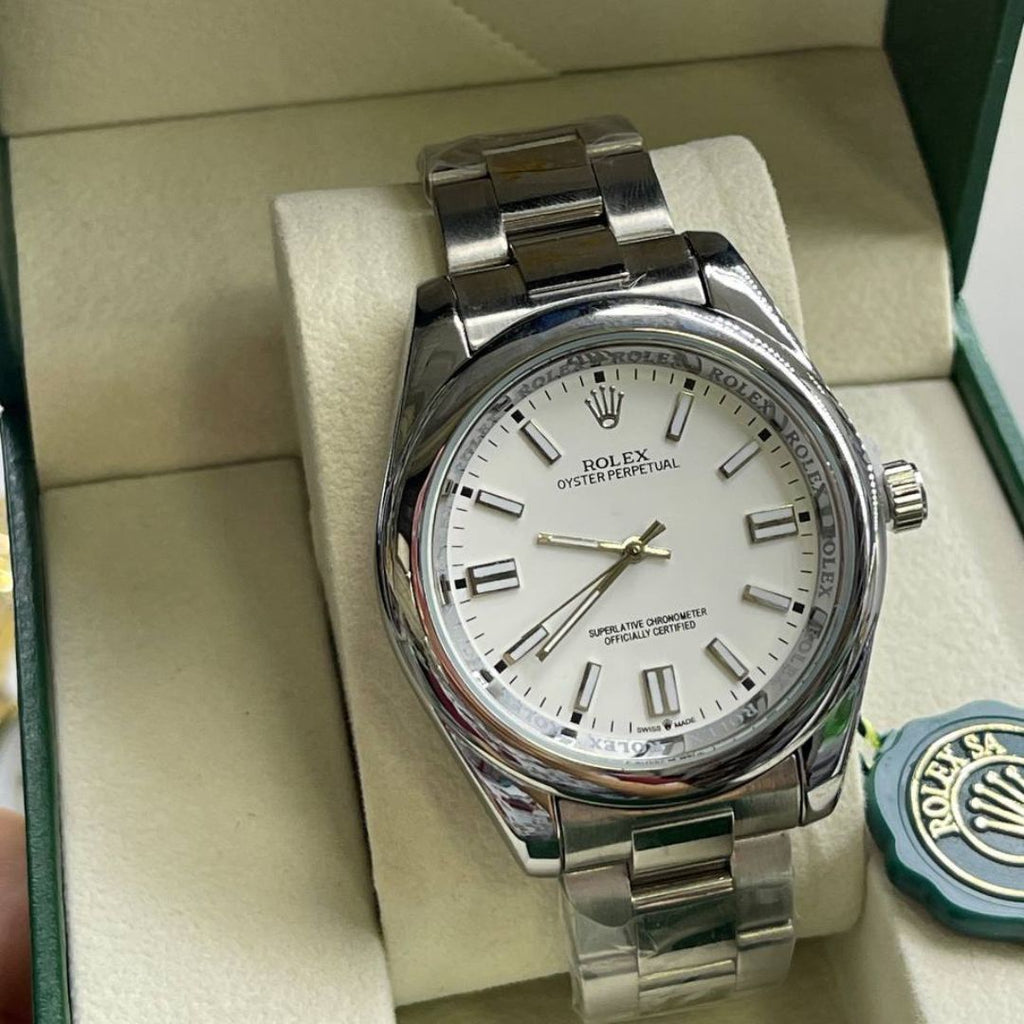 Rolex™ Oyster Perpetual + Estuche de Lujo