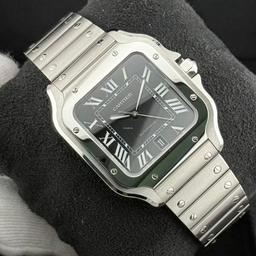 Cartier Santos Automático + Estuche de Lujo