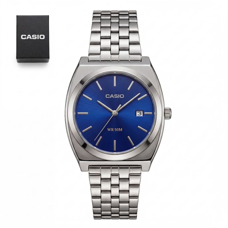 Casio® Vintage Jubilee B185D 1A + Estuche de Lujo