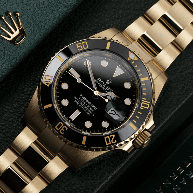 Rolex™ Submariner Brazalete de Acero Oyster